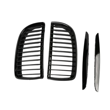 2019 Gloss & Black Car Front Sport Grill Kidney Grilles Fits For BMW Saloon 3 Series E90/E91 2005-2008 Car Modification Parts
2019 Gloss & Black Car Front Sport Grill Kidney Grilles Fits For BMW Saloon 3 Series E90/E91 2005-2008 Car Modification Parts