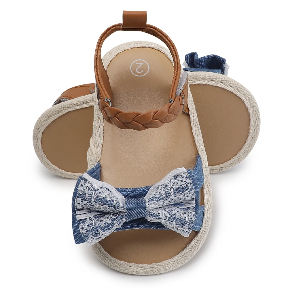 

Baby Girl Sandals Summer Baby Girl Shoes Cotton Canvas Dotted Bow Baby Girl Sandals Newborn Baby Shoes Playtoday Beach Sandals