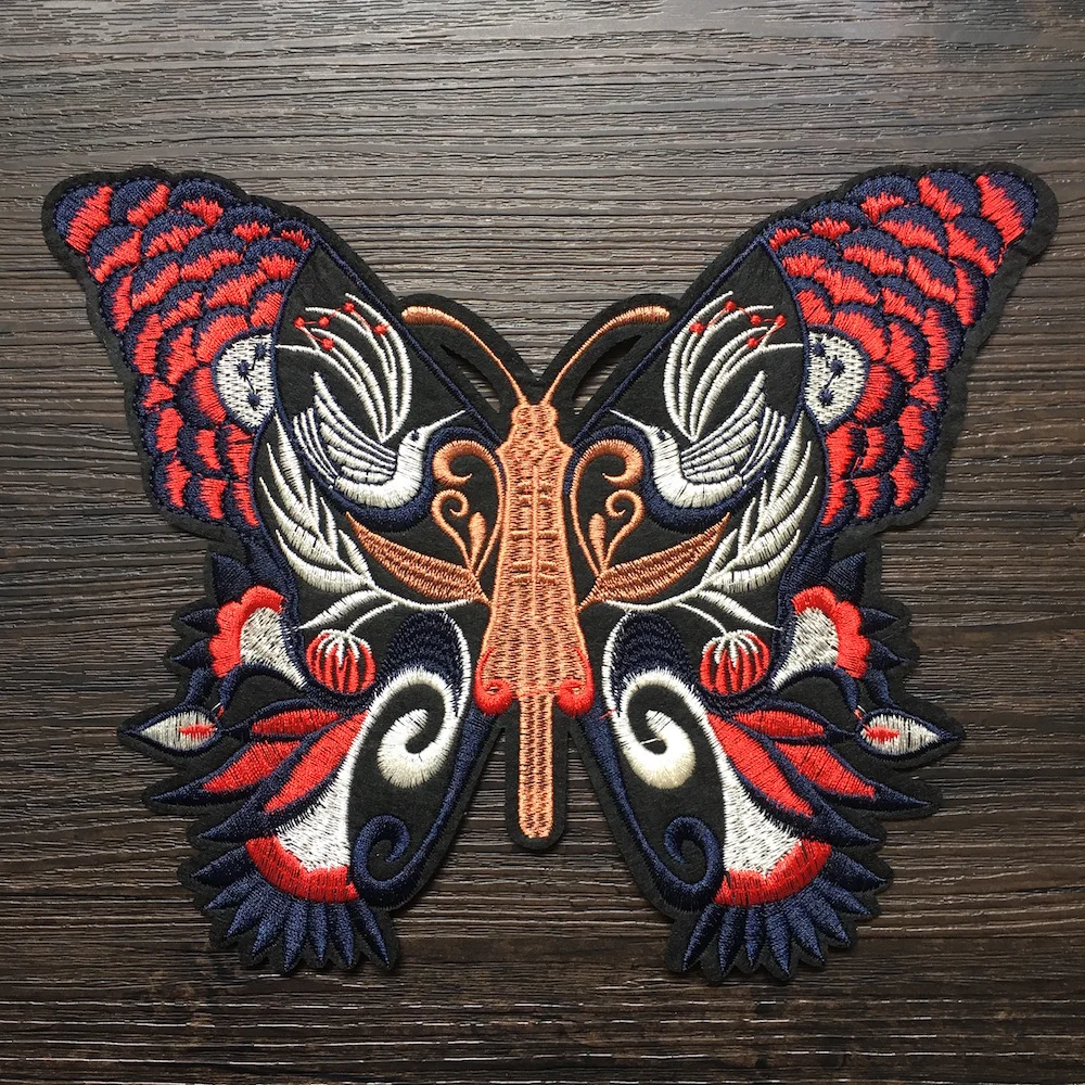 1Piece Big Butterfly Embroidered Applique Patches for Clothes Iron on Patch Applique for DIY Fashion Clothes Bags LSHB523
1Piece Big Butterfly Embroidered Applique Patches for Clothes Iron on Patch Applique for DIY Fashion Clothes Bags LSHB523