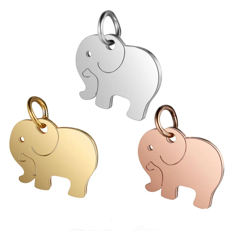 5pcs/lot Stainless Steel Elephant European Bracelets Charm Pendants Fashion Jewelry Making Findings DIY Charms Handmade
5pcs/lot Stainless Steel Elephant European Bracelets Charm Pendants Fashion Jewelry Making Findings DIY Charms Handmade