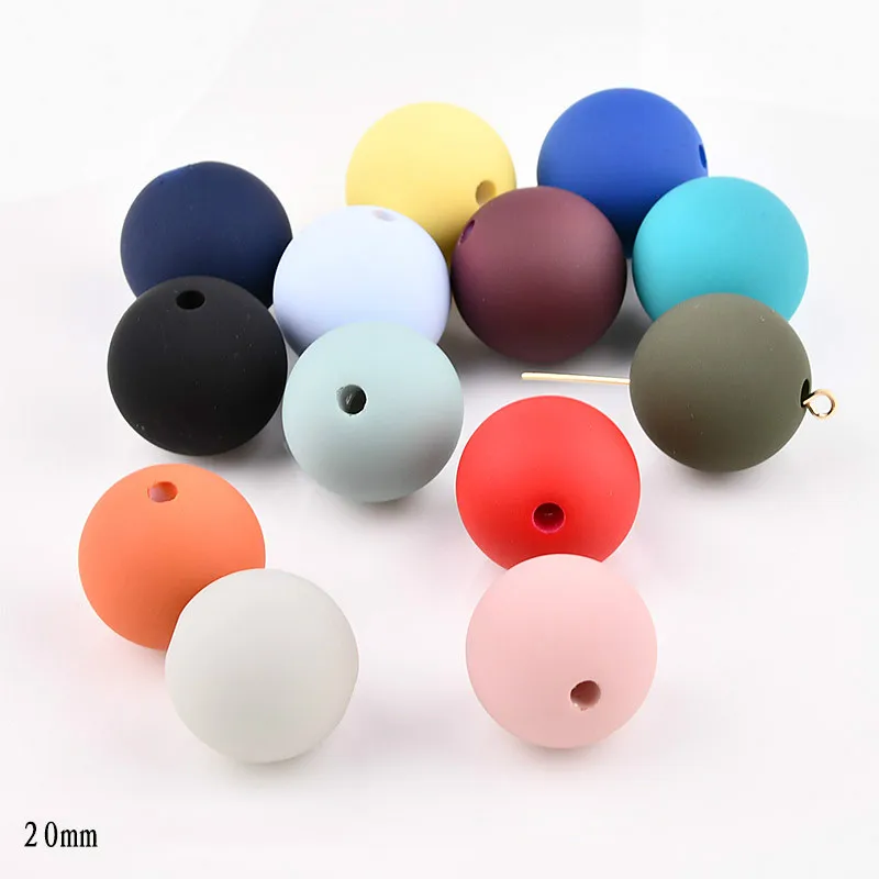 Korea color matte rubber, round bead, hair ring, DIY accessories accessories, sweater Necklace material ball
Korea color matte rubber, round bead, hair ring, DIY accessories accessories, sweater Necklace material ball