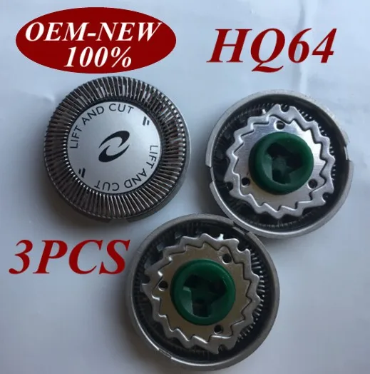 3Pcs Replace head razor blade for Philips shaver HQ64 HQ7340 HQ7380 HQ7360 HQ7390 HQ7110 HQ7120 HQ7140 PT710 PT715 PT725
3Pcs Replace head razor blade for Philips shaver HQ64 HQ7340 HQ7380 HQ7360 HQ7390 HQ7110 HQ7120 HQ7140 PT710 PT715 PT725