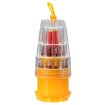 31-in-1 Precision Magnetic Mini Screwdriver Set Phone Repair Kit Torx Tools Sets Yellow
31-in-1 Precision Magnetic Mini Screwdriver Set Phone Repair Kit Torx Tools Sets Yellow