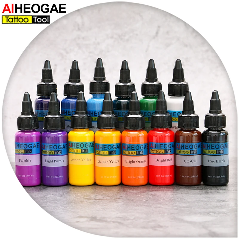 Tattoo Ink High Quality New Style Tattoo Pigment 14 Colors for Tattoo Machine Needle Supply INK420
Tattoo Ink High Quality New Style Tattoo Pigment 14 Colors for Tattoo Machine Needle Supply INK420