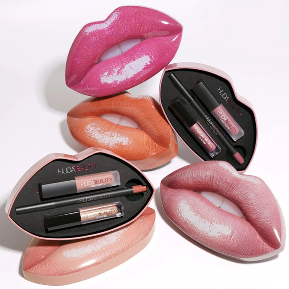 Huda Beauty Lip Strobe 4 style Liquid Matte Lipstick Super Wearable Perfect Lip Contour The Perfect Gift For Lipstick Lovers
Huda Beauty Lip Strobe 4 style Liquid Matte Lipstick Super Wearable Perfect Lip Contour The Perfect Gift For Lipstick Lovers
