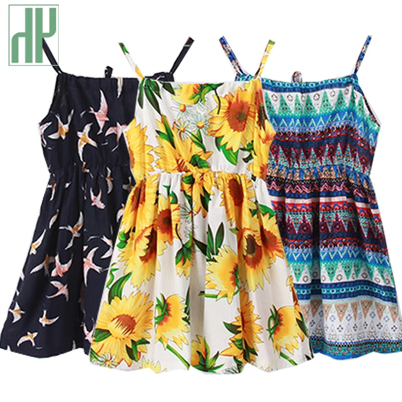 Children's Dress A-line Summer Sleeveless Flower Print Floral Toddler Girls Dresses Party Frocks For Girls Clothing Costume
Children's Dress A-line Summer Sleeveless Flower Print Floral Toddler Girls Dresses Party Frocks For Girls Clothing Costume