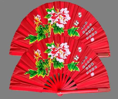 39cm plastic double hand tai chi kung fu fans wushu martial arts peony fan 1pair/2pcs
39cm plastic double hand tai chi kung fu fans wushu martial arts peony fan 1pair/2pcs