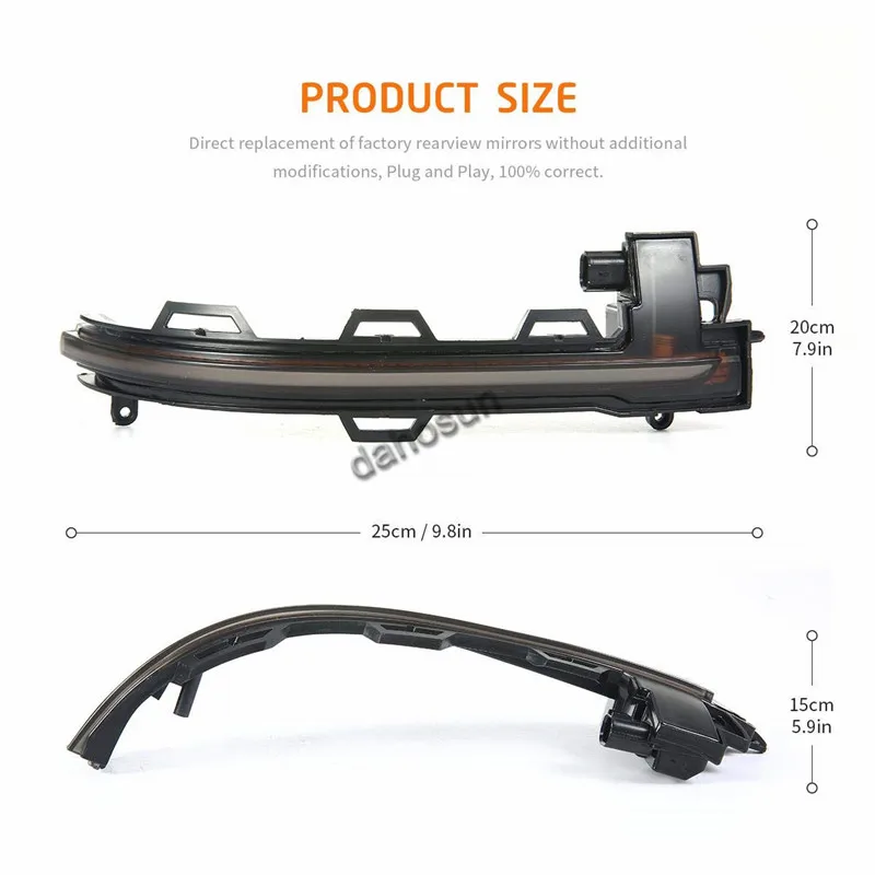 2x LED Dynamic Side Rearview Mirror Indicator Blinker Light Sequential Turn Signal lamp For BMW X3 F25 X2 F26 X5 F15 X6 F16
2x LED Dynamic Side Rearview Mirror Indicator Blinker Light Sequential Turn Signal lamp For BMW X3 F25 X2 F26 X5 F15 X6 F16