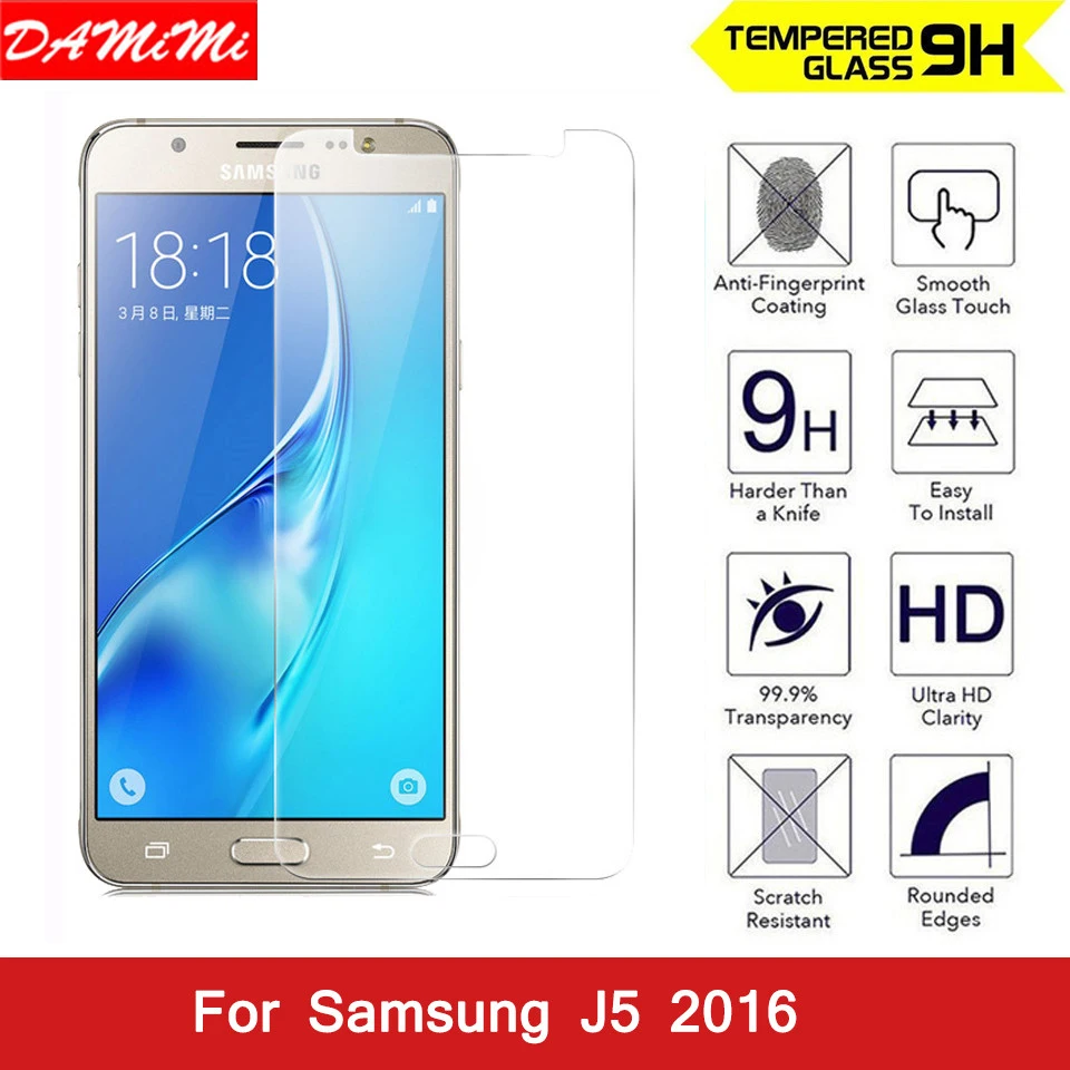 Фото 2.5D 9 H для Стекло Samsung Galaxy J5 2016 закаленное Экран протектор j5 фильм | Мобильные