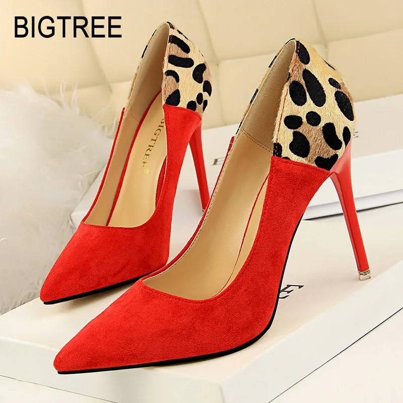 Bigtree Shoes Women Pumps Fashion High Heels Women Shoes Sexy Spring Ladies Shoes New Stiletto Women Wedding Shoes
Bigtree Shoes Women Pumps Fashion High Heels Women Shoes Sexy Spring Ladies Shoes New Stiletto Women Wedding Shoes