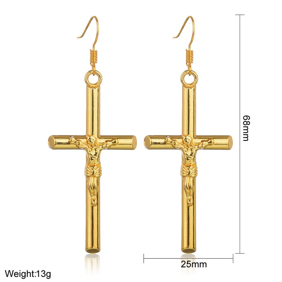 Qiao La Hot Selling Gold Cross Shape Women Modeling Drop Earrings Special Design Earring Popular Ladies High Quality Jewelry
Qiao La Hot Selling Gold Cross Shape Women Modeling Drop Earrings Special Design Earring Popular Ladies High Quality Jewelry