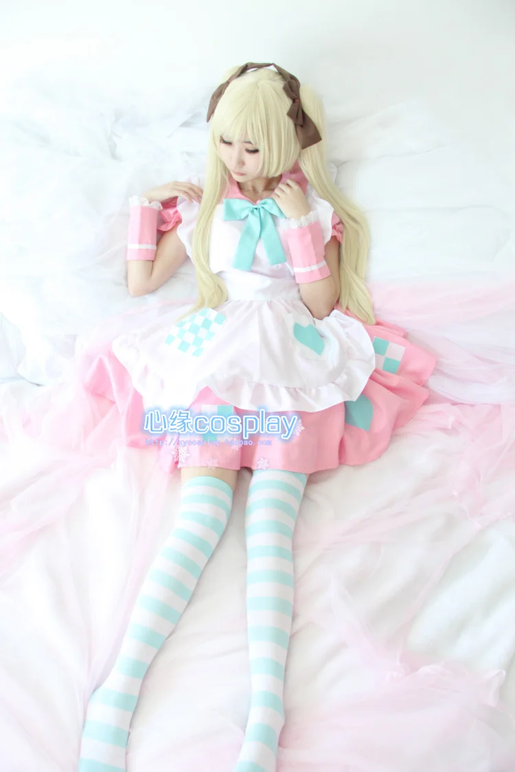 Anime Axis Power Hetalia cosplay Rosa Kirkland Halloween Japanese Harajuku female cartoon sweet Maid pink cosplay costumes
Anime Axis Power Hetalia cosplay Rosa Kirkland Halloween Japanese Harajuku female cartoon sweet Maid pink cosplay costumes