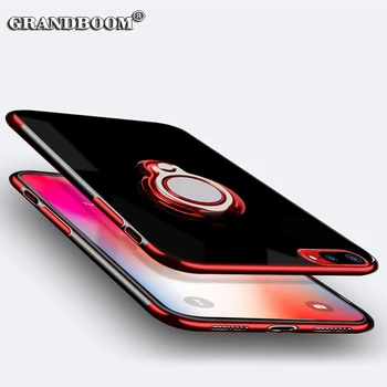10pcs Finger Ring Stand Magnet Transparent Plating Soft TPU Case For iPhone XS Max XR X 8 7 6 6S Plus Bracket Car Holder Cover
10pcs Finger Ring Stand Magnet Transparent Plating Soft TPU Case For iPhone XS Max XR X 8 7 6 6S Plus Bracket Car Holder Cover