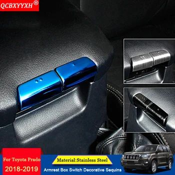 QCBXYYXH Car Styling Stainless Steel Armrest Box Switch Decorative Sequins Cover Stickers Accessories For Toyota Prado 2010-2018
QCBXYYXH Car Styling Stainless Steel Armrest Box Switch Decorative Sequins Cover Stickers Accessories For Toyota Prado 2010-2018