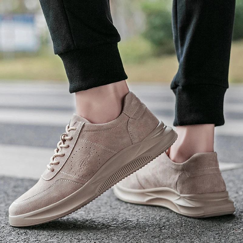 2019 New Trend Men's Casual Shoes Pigskin Comfortable Upper Rubber Non-slip Wear Sole Men Leather Sneakers Zapatos Shoes Zdrd
2019 New Trend Men's Casual Shoes Pigskin Comfortable Upper Rubber Non-slip Wear Sole Men Leather Sneakers Zapatos Shoes Zdrd