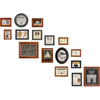 Vintage Photo Frame For Stairs Picture Frame For Wall Decor 16 pcs/set Wooden Black Frame For Pictures Hanging Photo Album foto
Vintage Photo Frame For Stairs Picture Frame For Wall Decor 16 pcs/set Wooden Black Frame For Pictures Hanging Photo Album foto