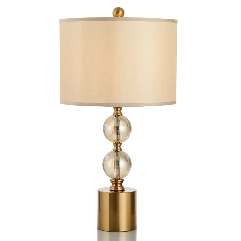 Moldern Simple Creative Fashion Table Lamps Crystal Copper Fabric Table Lamps Useful Lamps for Model Room Living Room Bedroom
Moldern Simple Creative Fashion Table Lamps Crystal Copper Fabric Table Lamps Useful Lamps for Model Room Living Room Bedroom