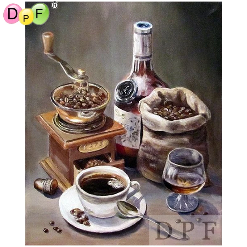 DPF diamond embroidery make coffee diamond painting cross stitch neendlework rhinestone home decor diamond mosaic kit pattern
DPF diamond embroidery make coffee diamond painting cross stitch neendlework rhinestone home decor diamond mosaic kit pattern