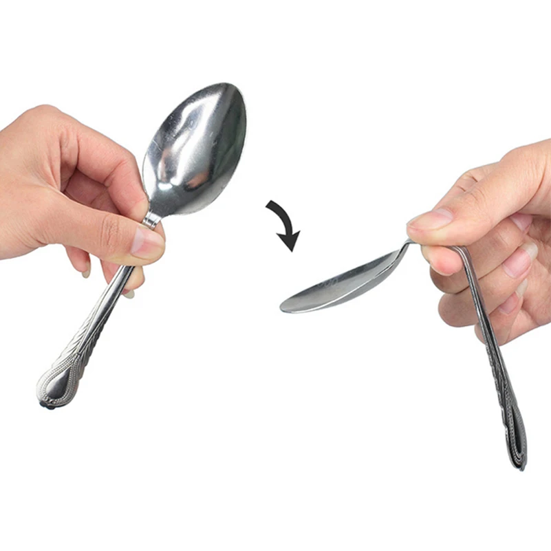 King Magic Magic Tricks Idea Bending Spoon by Mind Close Up Magic Classic Bender Spoon Bent Toys Easy to do
King Magic Magic Tricks Idea Bending Spoon by Mind Close Up Magic Classic Bender Spoon Bent Toys Easy to do