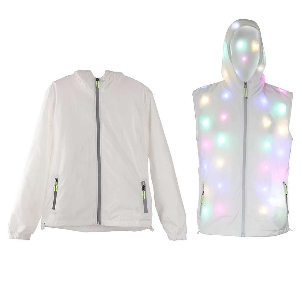 Colorful LED Luminous Costume Clothes Waterproof Dancing LED Growing Up Lighting Coat Halloween Party Luminous Toys
Colorful LED Luminous Costume Clothes Waterproof Dancing LED Growing Up Lighting Coat Halloween Party Luminous Toys