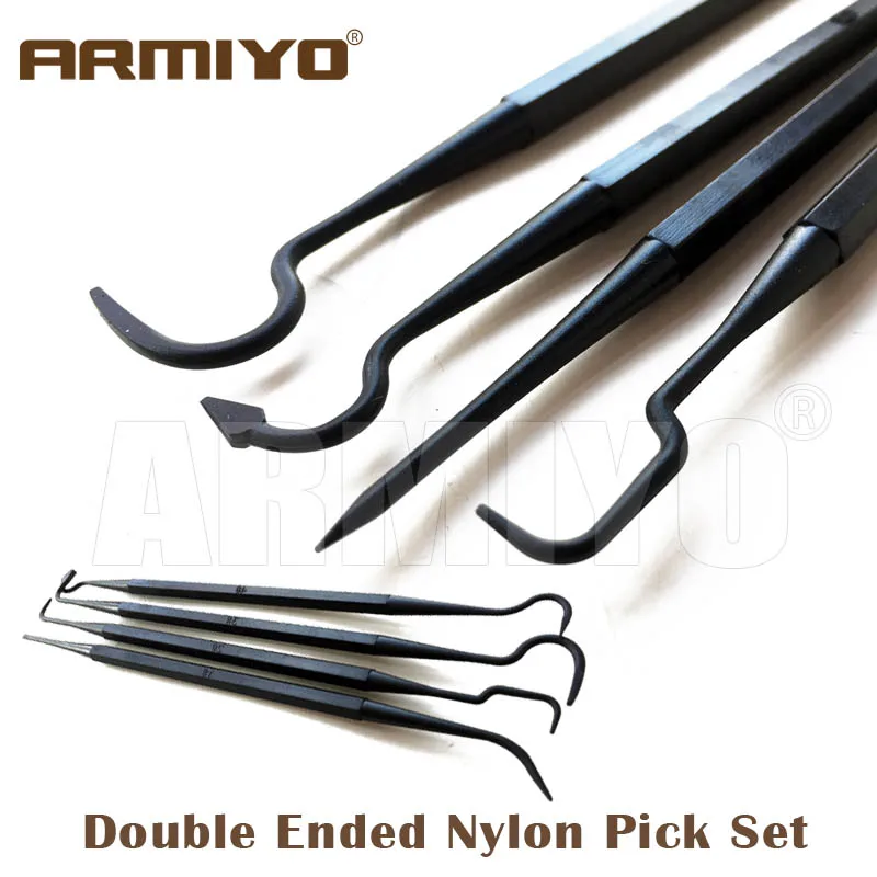 Armiyo 4pcs/Set Double Ended Nylon Pick Set Gun Cleaning Kit Tool For Shooting Cleaner Accessories 205mm Length
Armiyo 4pcs/Set Double Ended Nylon Pick Set Gun Cleaning Kit Tool For Shooting Cleaner Accessories 205mm Length