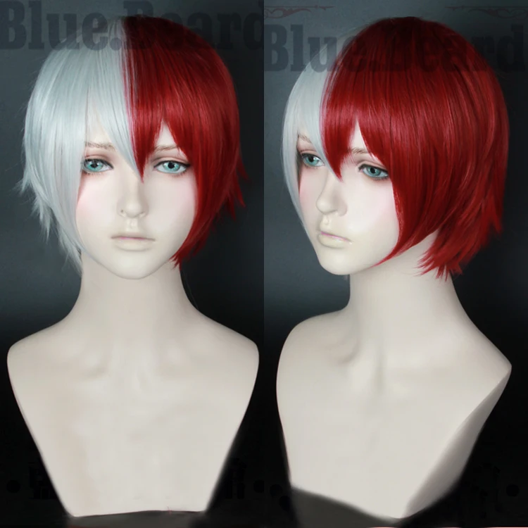 My Boku no Hero Academia Shoto Todoroki Shouto Short Sliver White And Red Heat Resistant Cosplay Costume Wig
My Boku no Hero Academia Shoto Todoroki Shouto Short Sliver White And Red Heat Resistant Cosplay Costume Wig