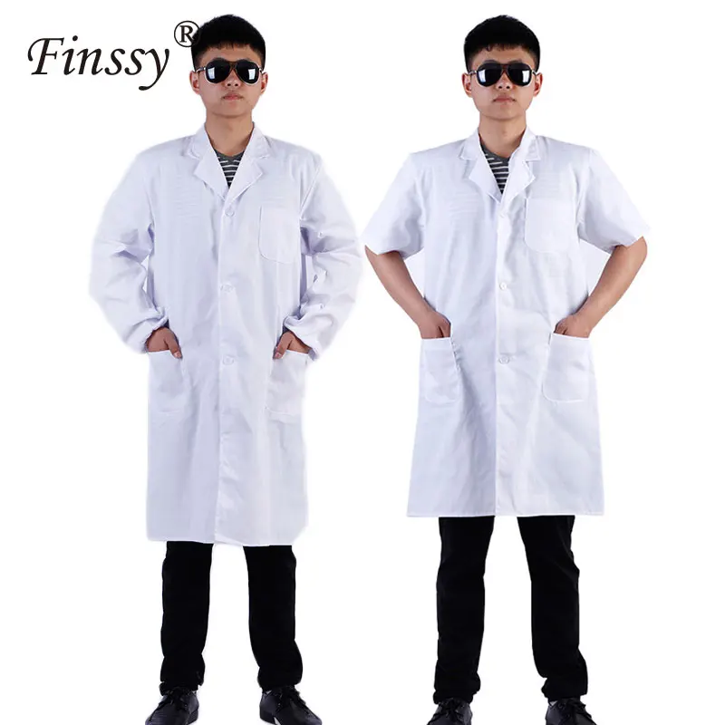 Two Style Long Sleeve / Short Sleeve Doctor Loose Large White Protective Clothing Llaboratory Overalls Special Uniform Clothing
Two Style Long Sleeve / Short Sleeve Doctor Loose Large White Protective Clothing Llaboratory Overalls Special Uniform Clothing