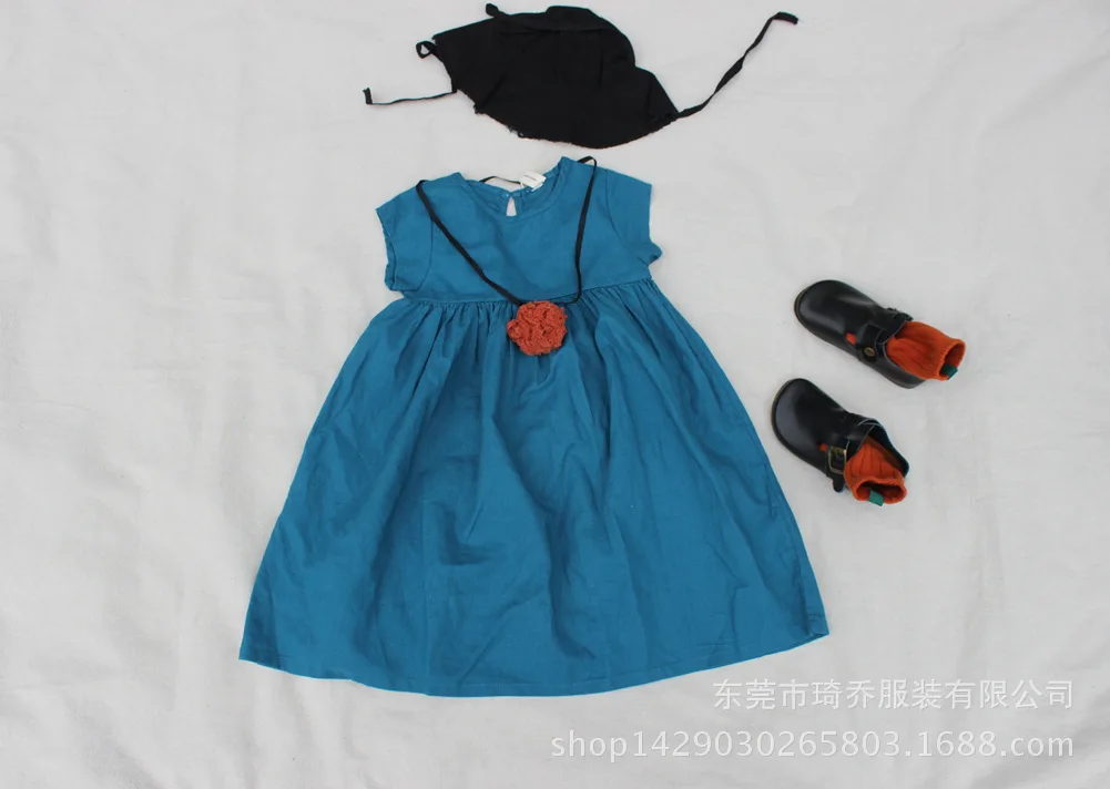 Korean Girl Linen Dress Casual Kids Maxi Clothings Mori Girl Children Clothings
Korean Girl Linen Dress Casual Kids Maxi Clothings Mori Girl Children Clothings