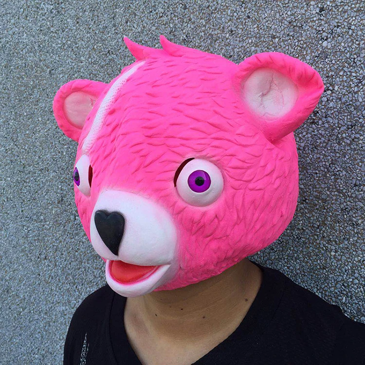 Pink Bear Captain Latex Mask Children's Role Playing Animal Mask Party Costume Props Halloween Ball Mask
Pink Bear Captain Latex Mask Children's Role Playing Animal Mask Party Costume Props Halloween Ball Mask