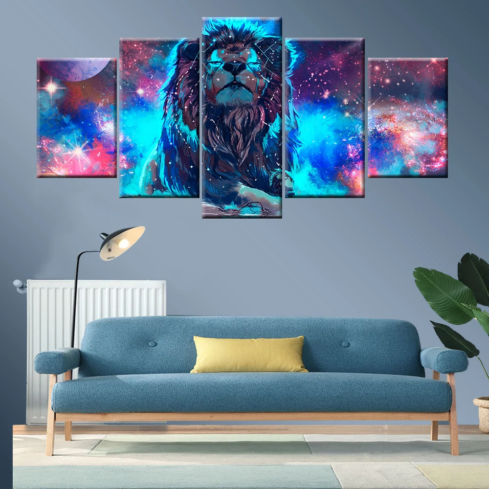 5 Pieces HD Print Painting Animal Crouching lion Modular For Modern Decorative Bedroom Living Room Home Wall Art Decor
5 Pieces HD Print Painting Animal Crouching lion Modular For Modern Decorative Bedroom Living Room Home Wall Art Decor