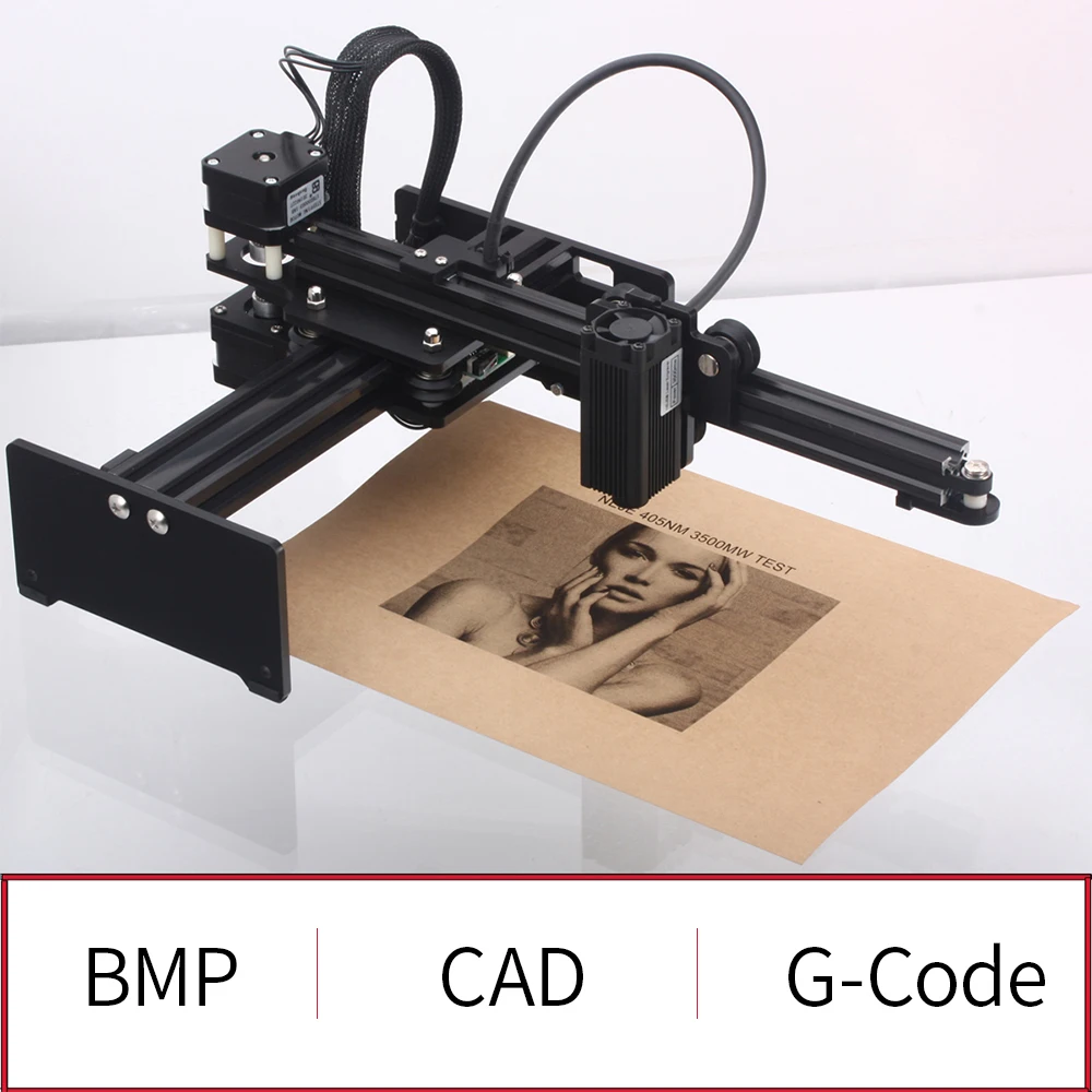 Portable 3500mw Laser Engraving Machine Desktop Laser Engraver with Protective Glasses DIY Mini Carver Carving Machine Printer
Portable 3500mw Laser Engraving Machine Desktop Laser Engraver with Protective Glasses DIY Mini Carver Carving Machine Printer