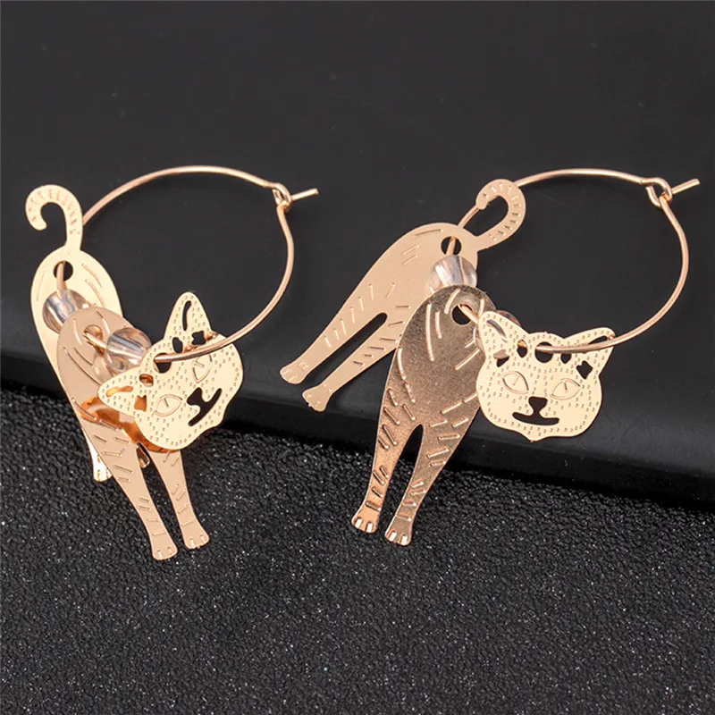 1Pair Cat Earrings Dangle Vintage Pendant Big Earring Statement Jewelry For Women Trendy Large Circle Earing Party Jewelry
1Pair Cat Earrings Dangle Vintage Pendant Big Earring Statement Jewelry For Women Trendy Large Circle Earing Party Jewelry