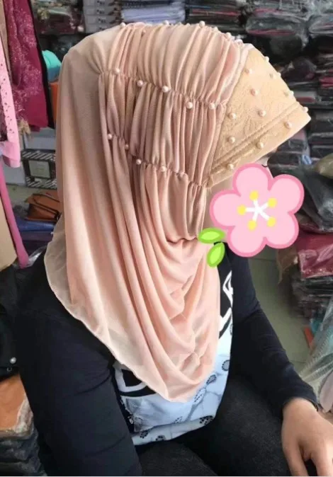 H1226 latest two layers net muslim amira hijab with handmade beads,women's headwrap,fast delivery
H1226 latest two layers net muslim amira hijab with handmade beads,women's headwrap,fast delivery