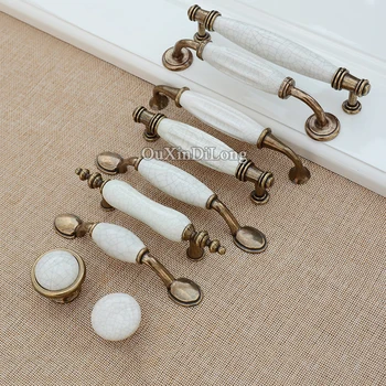 Retro 2PCS European Ceramic Kitchen Cabinet Door Furniture Handles Cupboard Wardrobe Dresser Shoe Cabinet Pulls Handles & Knobs
Retro 2PCS European Ceramic Kitchen Cabinet Door Furniture Handles Cupboard Wardrobe Dresser Shoe Cabinet Pulls Handles & Knobs