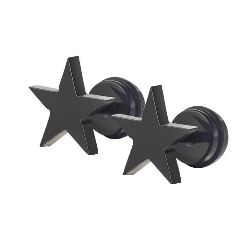 New Fashion Star Stud Earring Stainless Steel Cute Earrings for Women silver lady free shipping black punk male jewelry student
New Fashion Star Stud Earring Stainless Steel Cute Earrings for Women silver lady free shipping black punk male jewelry student