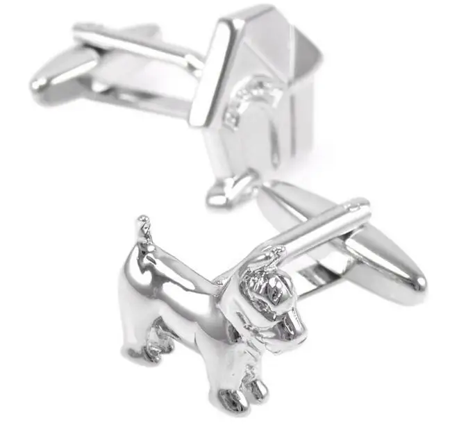 10pairs/lot Silver Dog Doghouse Westie Puppy Cufflinks Animal Cuff Link Copper Kennel Shirt Cuff Button Men's Jewelry Accessory
10pairs/lot Silver Dog Doghouse Westie Puppy Cufflinks Animal Cuff Link Copper Kennel Shirt Cuff Button Men's Jewelry Accessory