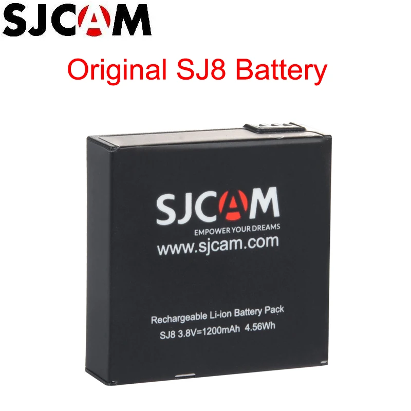 Original SJCAM SJ8 Battery 1200mAh Rechargeable Li-ion Battery for SJCAM SJ8 Series Action Cameras
Original SJCAM SJ8 Battery 1200mAh Rechargeable Li-ion Battery for SJCAM SJ8 Series Action Cameras