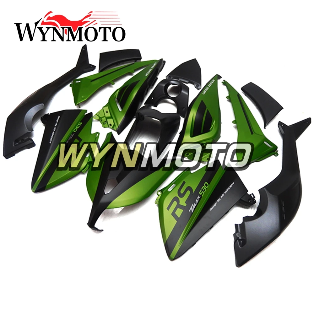 Full ABS Plastic Injection Gloss Green Matte Black Hulls New Motorcycle Fairings For Yamaha T-MAX 530 2012 2013 2014 Body Frames
Full ABS Plastic Injection Gloss Green Matte Black Hulls New Motorcycle Fairings For Yamaha T-MAX 530 2012 2013 2014 Body Frames