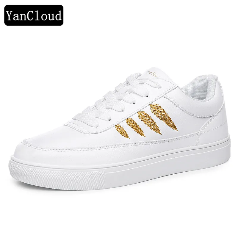 Fashion Leaf Stripe White Shoes Women Sneakers 2019 Spring Autumn PU Platform Shoes Casual Trainers Ladies Tenis
Fashion Leaf Stripe White Shoes Women Sneakers 2019 Spring Autumn PU Platform Shoes Casual Trainers Ladies Tenis