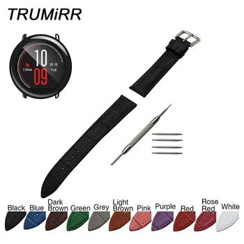 Genuine Leather Watchband 20mm 22mm +Tool for Xiaomi Huami Amazfit Bip BIT PACE Lite Watch Band Steel Clasp Strap Wrist Bracelet
Genuine Leather Watchband 20mm 22mm +Tool for Xiaomi Huami Amazfit Bip BIT PACE Lite Watch Band Steel Clasp Strap Wrist Bracelet