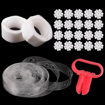 Behogar Balloon Arch Garland Strip Kit Including Tying Tool 2 Roll Balloon Tape Strip 200pcs Dot Glue 20pcs Flower Clip
Behogar Balloon Arch Garland Strip Kit Including Tying Tool 2 Roll Balloon Tape Strip 200pcs Dot Glue 20pcs Flower Clip