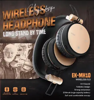 Yiwa MH10 Wireless Headphone Bluetooth Headset Foldable Stereo Gaming Earphone with Microphone for iPad Mobile Phone
Yiwa MH10 Wireless Headphone Bluetooth Headset Foldable Stereo Gaming Earphone with Microphone for iPad Mobile Phone