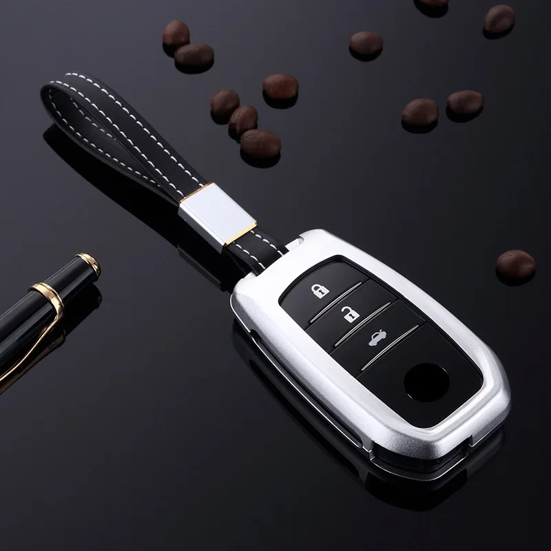 Car Aluminium Alloy Key Cover Case Holder For Toyota Camry Highlander Prado Crown Land Cruiser Prius Vitz Reiz Fortuner Prius
Car Aluminium Alloy Key Cover Case Holder For Toyota Camry Highlander Prado Crown Land Cruiser Prius Vitz Reiz Fortuner Prius