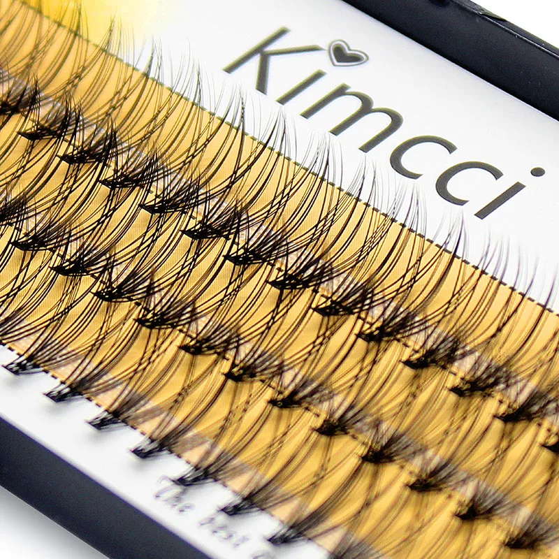 Ресницы для наращивания Kimcci 0 07c 20D профессиональные индивидуальные натуральные