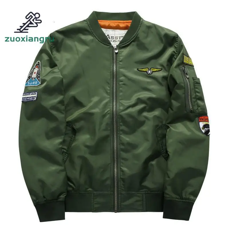 Zuoxiangru Military Jacket Men Men's MA-1 Style Army Tactical Baseball Jacket Bomber Jackets And For Men Male Militar
Zuoxiangru Military Jacket Men Men's MA-1 Style Army Tactical Baseball Jacket Bomber Jackets And For Men Male Militar