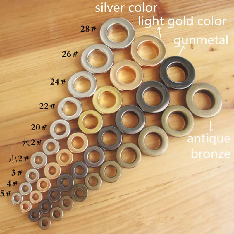 DoreenBeads Metal Brass Iron Garment Eyelet Scrapbook Clothes Shoes Bag Craft Accessory With Gaskets 28# Inner Dia. 14mm 50PCs
DoreenBeads Metal Brass Iron Garment Eyelet Scrapbook Clothes Shoes Bag Craft Accessory With Gaskets 28# Inner Dia. 14mm 50PCs