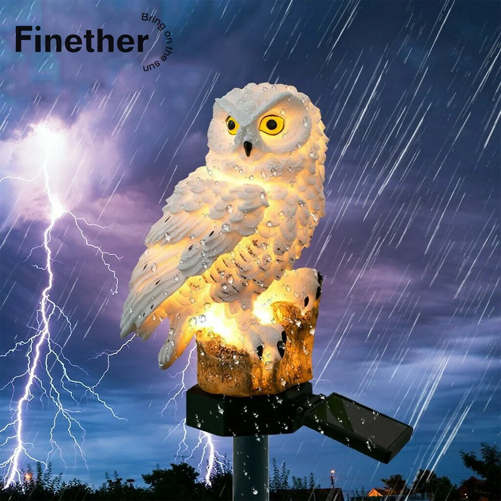 Owl Solar LED Light Solar Garden Light Waterproof for Lawn Back Yard Garden Camping Decoration light LED Solar Lamp Night Light
Owl Solar LED Light Solar Garden Light Waterproof for Lawn Back Yard Garden Camping Decoration light LED Solar Lamp Night Light