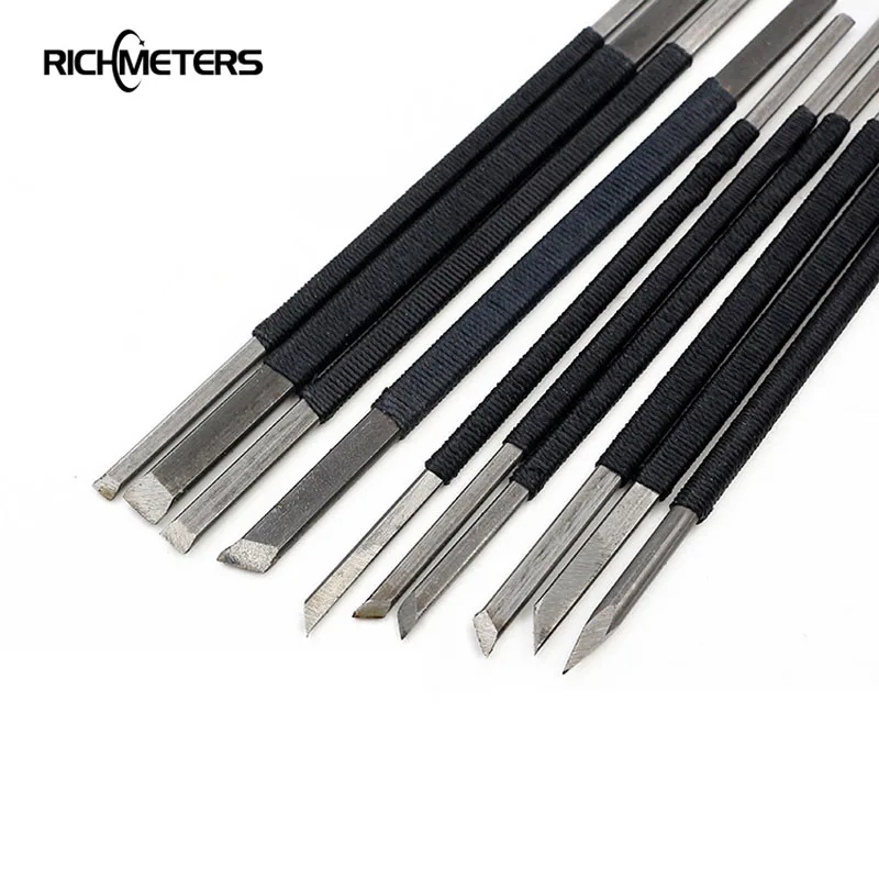 10PCS High Carbon Steel Carving Knife Stone Engraving Knife Seal Cutting Knife Seals Tools Burin Set For Woodworking
10PCS High Carbon Steel Carving Knife Stone Engraving Knife Seal Cutting Knife Seals Tools Burin Set For Woodworking