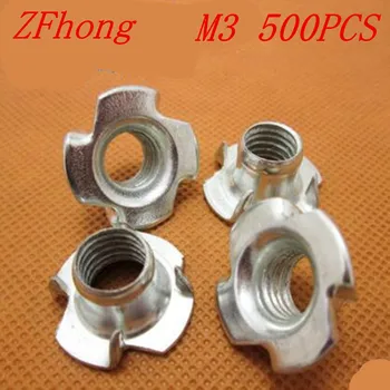 500PCS M3 Captive T Nuts Pronged Tee Nuts Blind Nuts Zinc Plated Carbon Steel
500PCS M3 Captive T Nuts Pronged Tee Nuts Blind Nuts Zinc Plated Carbon Steel
