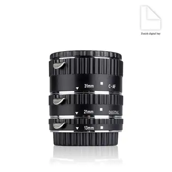 MEIKE MK-C-AF1-A Metal Auto Focus Macro Extension Tube Set for Canon DSLR Camera 6D 7D 50D 70D 550D 700D 5D MarkII 5D MarkIII et
MEIKE MK-C-AF1-A Metal Auto Focus Macro Extension Tube Set for Canon DSLR Camera 6D 7D 50D 70D 550D 700D 5D MarkII 5D MarkIII et